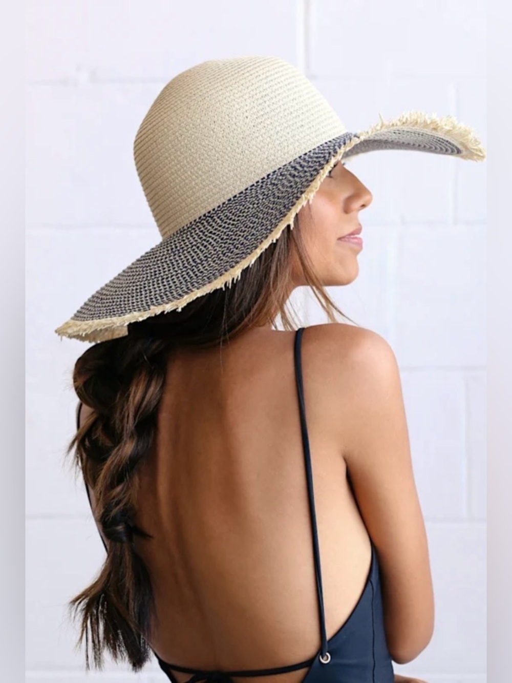 Lulus Palmetto Floppy Wide Brim Straw Sun Hat